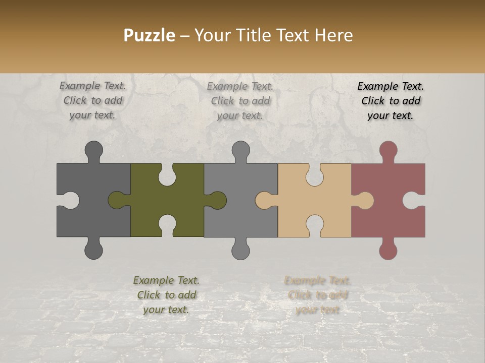 Texture Worn Vintage PowerPoint Template