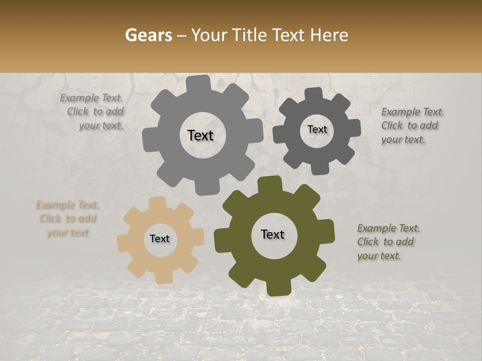 Texture Worn Vintage PowerPoint Template