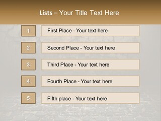 Texture Worn Vintage PowerPoint Template