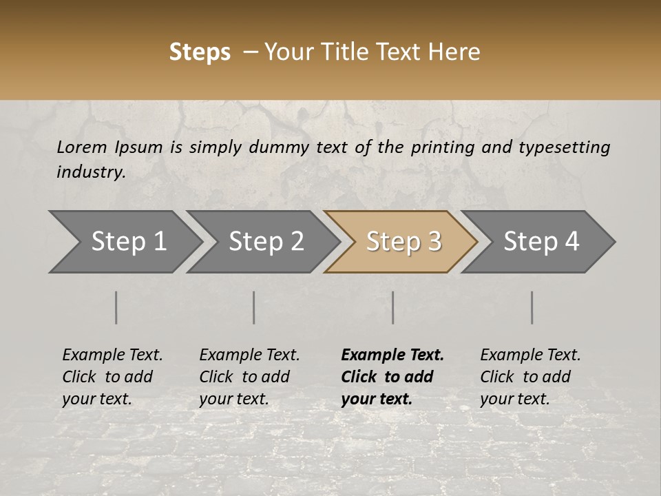 Texture Worn Vintage PowerPoint Template