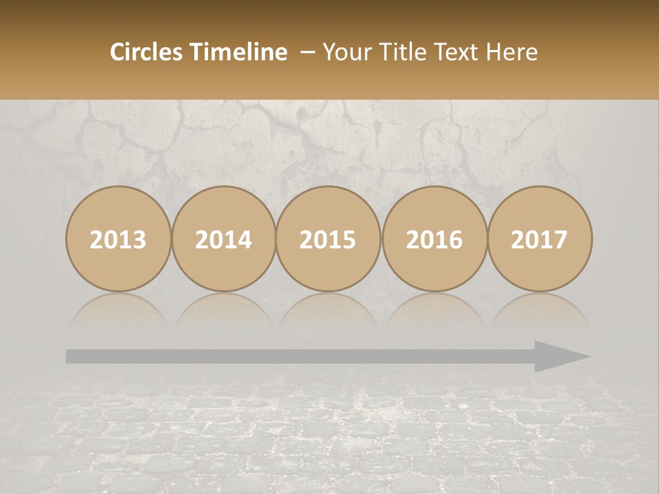 Texture Worn Vintage PowerPoint Template