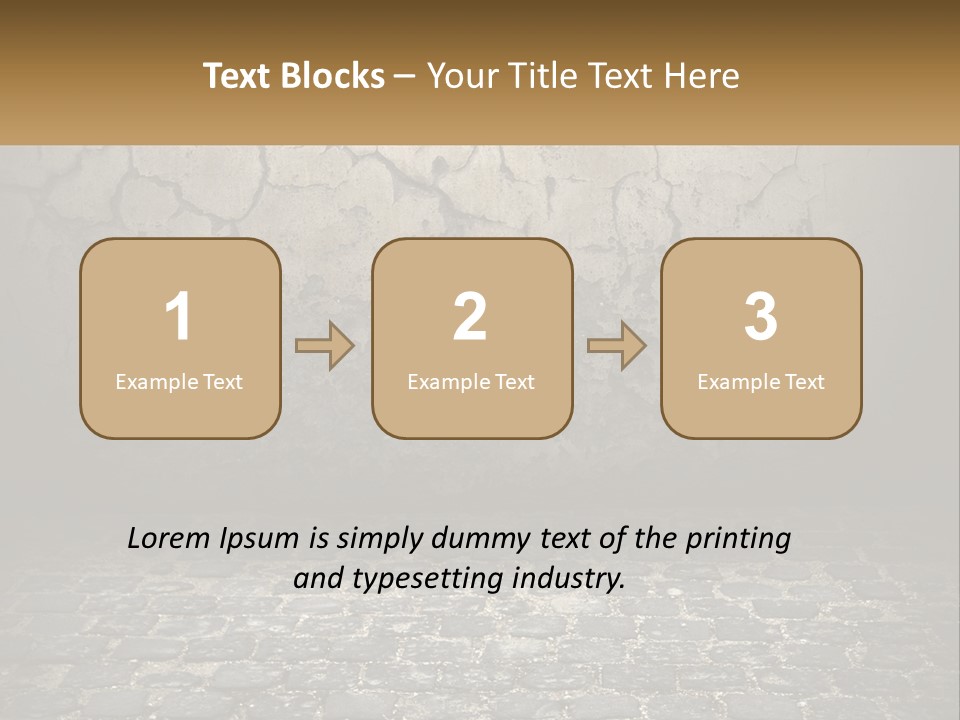 Texture Worn Vintage PowerPoint Template