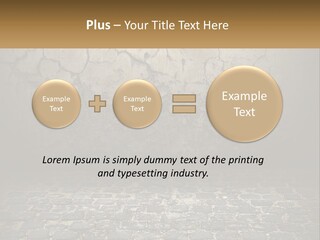 Texture Worn Vintage PowerPoint Template