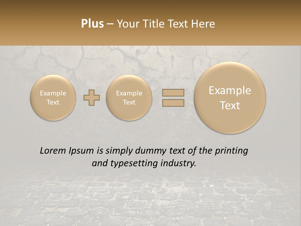 Texture Worn Vintage PowerPoint Template