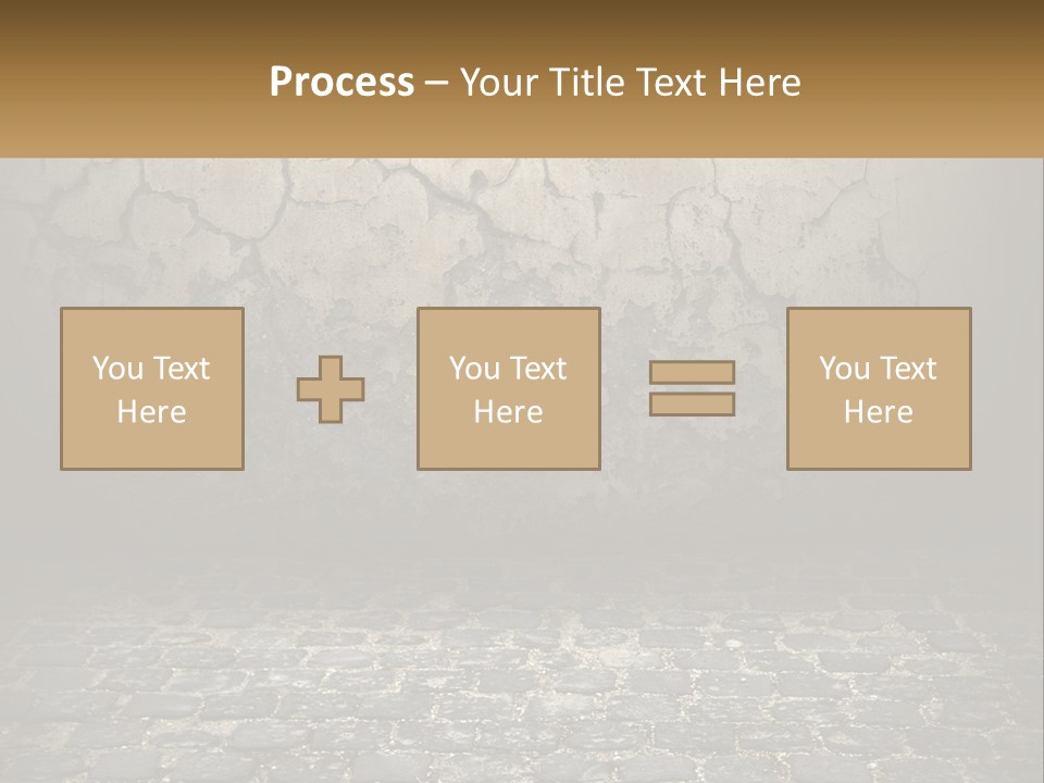 Texture Worn Vintage PowerPoint Template