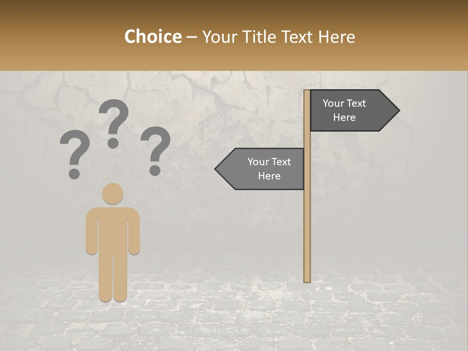 Texture Worn Vintage PowerPoint Template