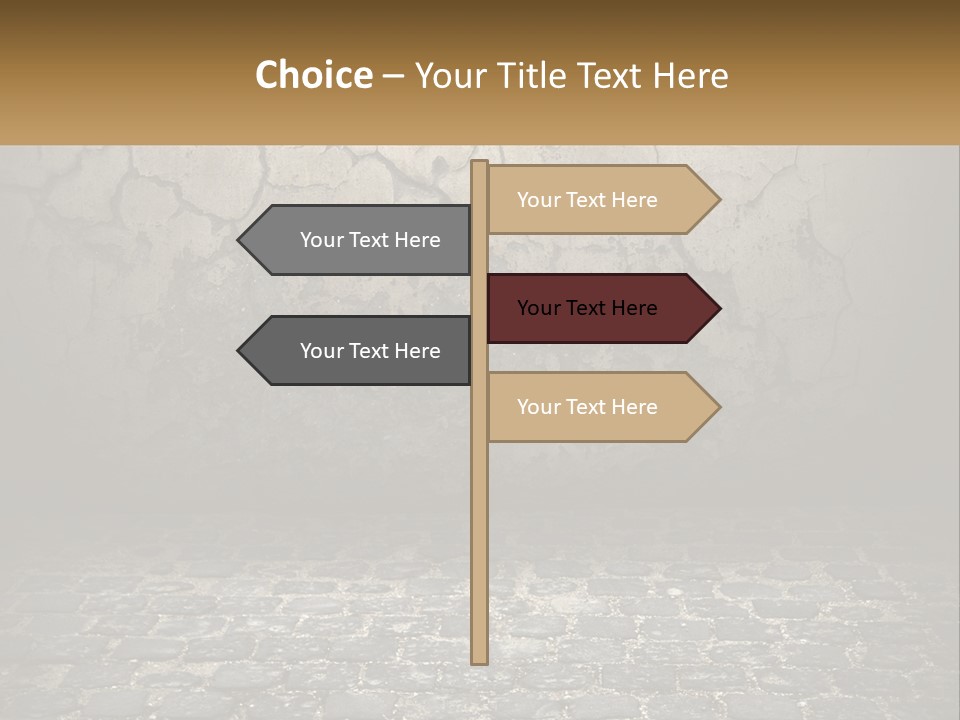 Texture Worn Vintage PowerPoint Template