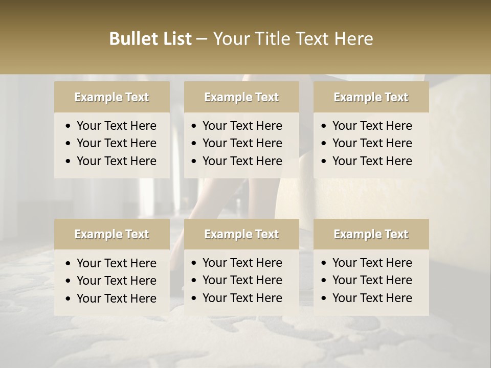 Heels Interior Rich PowerPoint Template