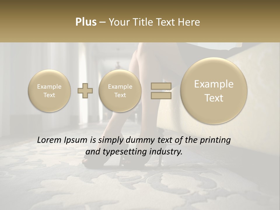 Heels Interior Rich PowerPoint Template