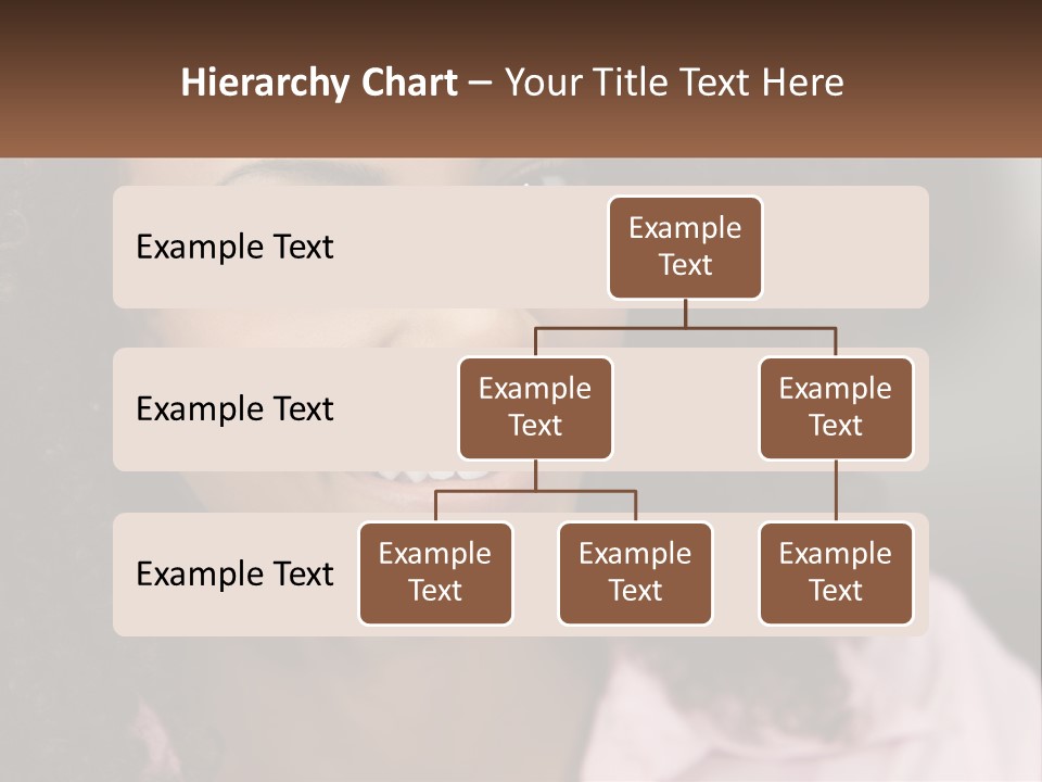Portrait Eyes Woman PowerPoint Template