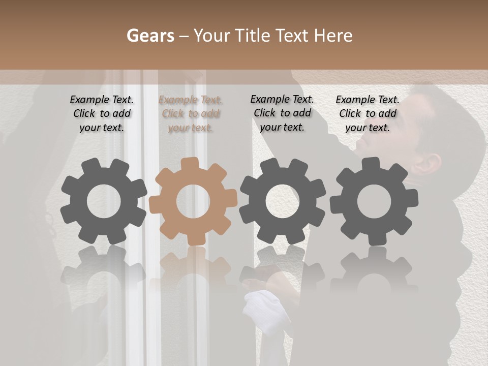 Man Soap Movement PowerPoint Template