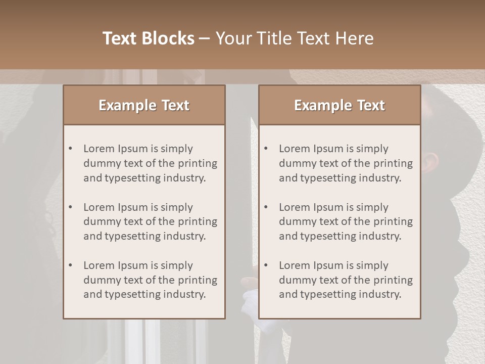 Man Soap Movement PowerPoint Template