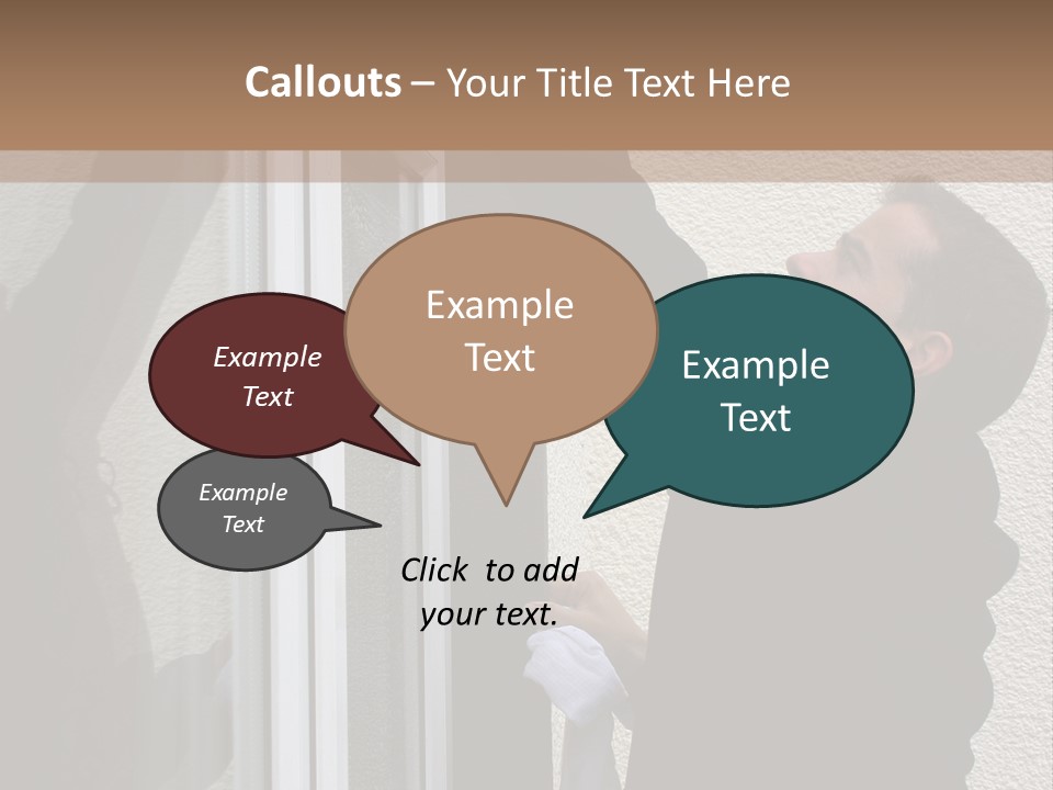 Man Soap Movement PowerPoint Template