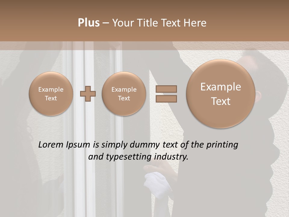 Man Soap Movement PowerPoint Template