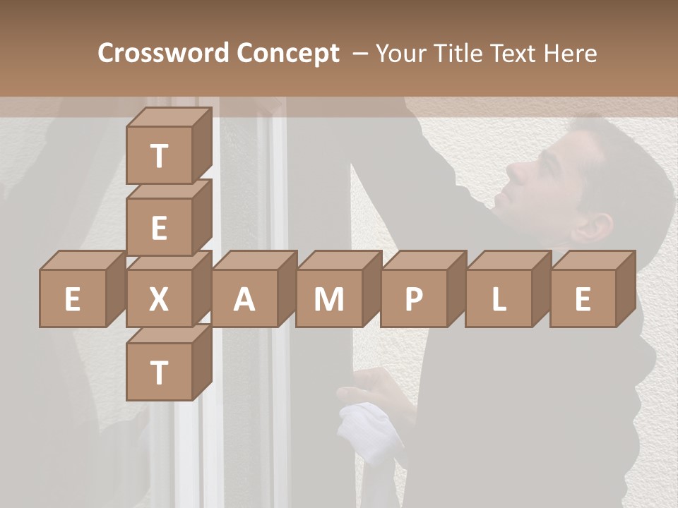 Man Soap Movement PowerPoint Template