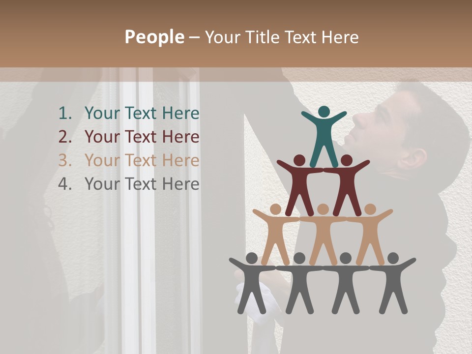 Man Soap Movement PowerPoint Template