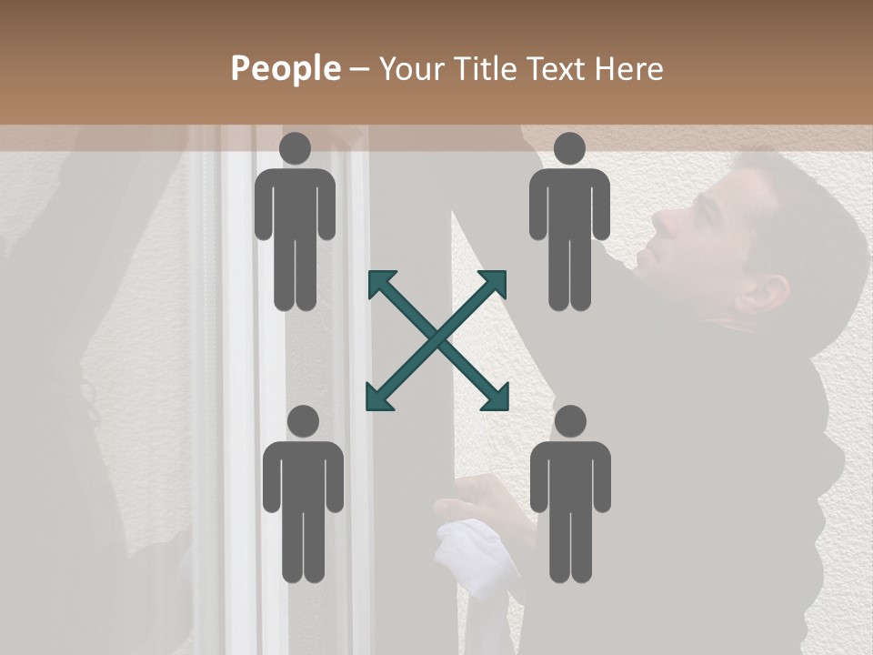 Man Soap Movement PowerPoint Template