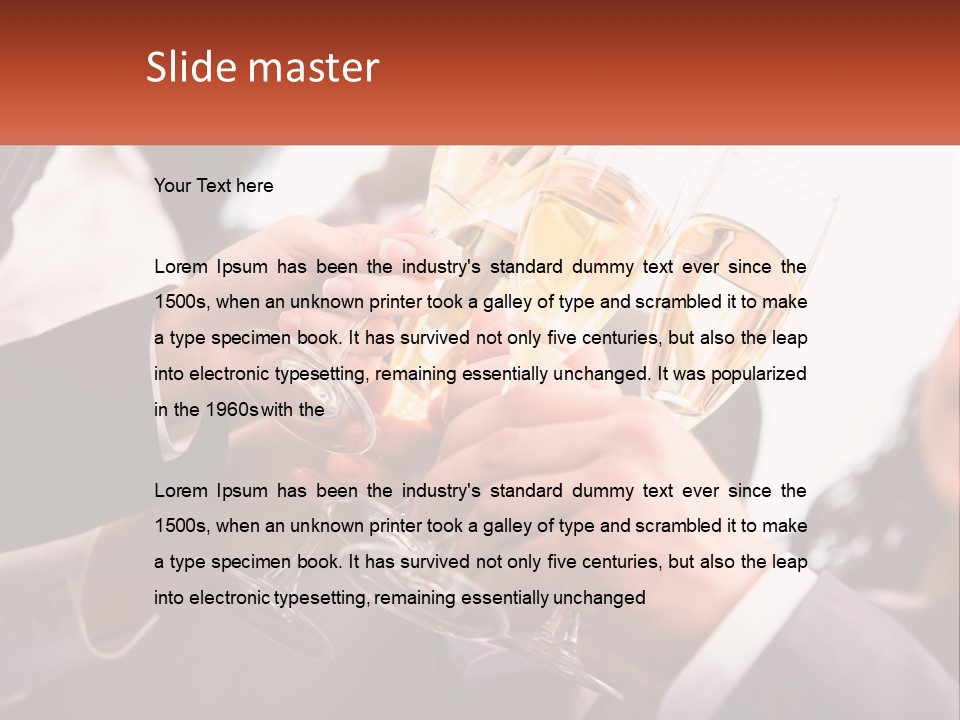 Cheers Human Event PowerPoint Template