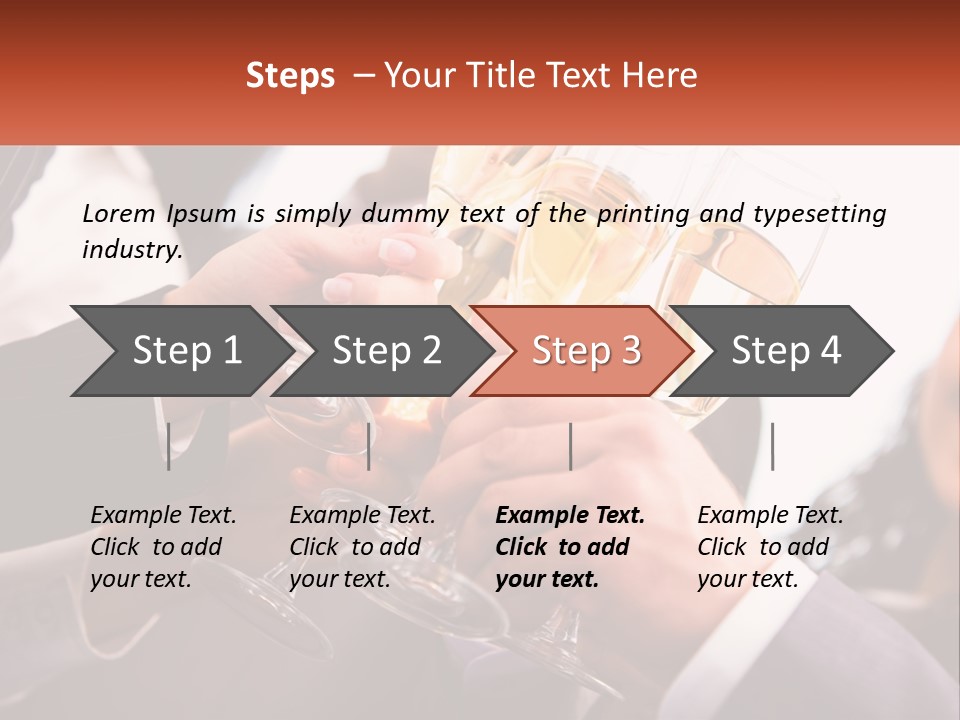 Cheers Human Event PowerPoint Template