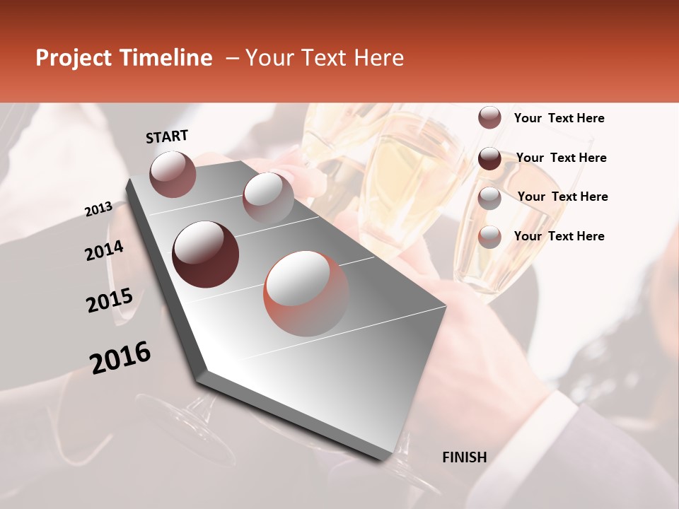 Cheers Human Event PowerPoint Template