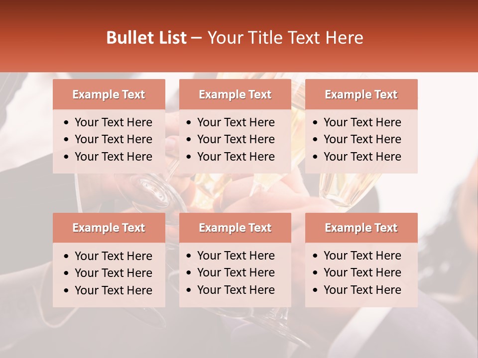 Cheers Human Event PowerPoint Template