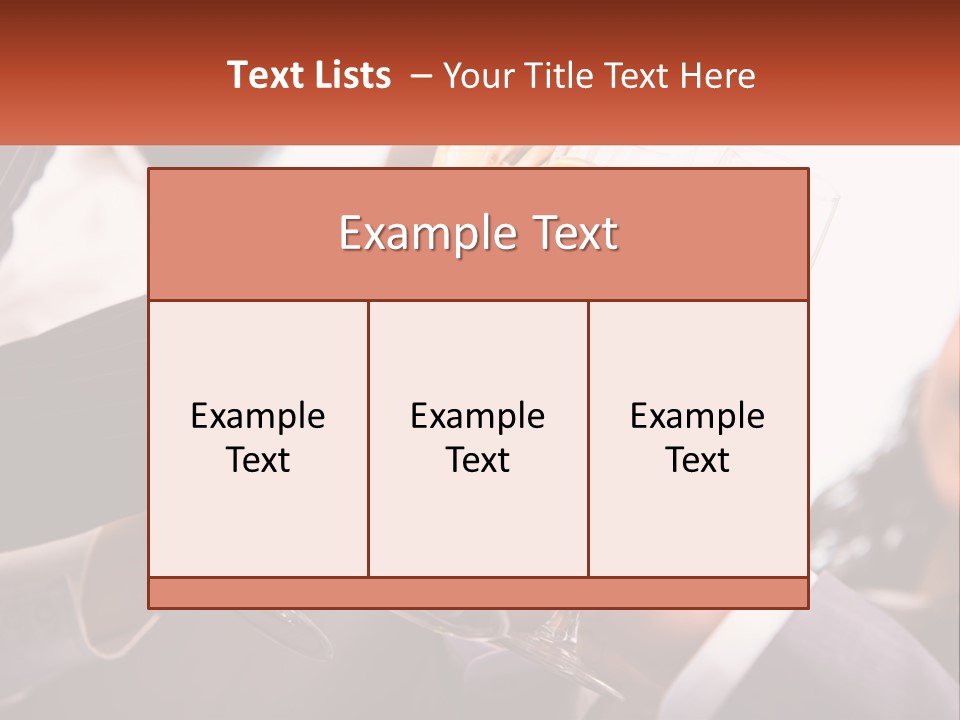 Cheers Human Event PowerPoint Template