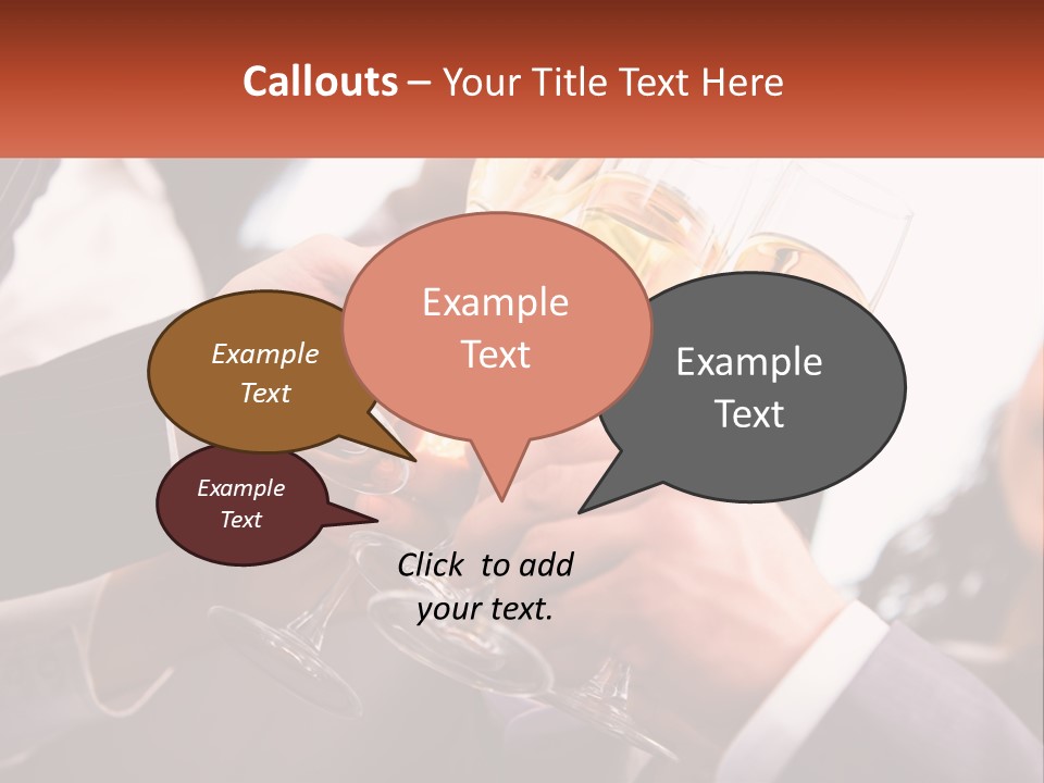 Cheers Human Event PowerPoint Template