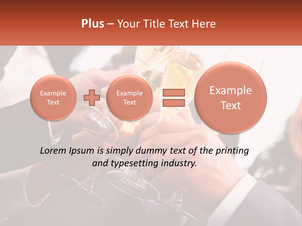 Cheers Human Event PowerPoint Template
