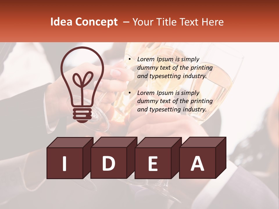 Cheers Human Event PowerPoint Template