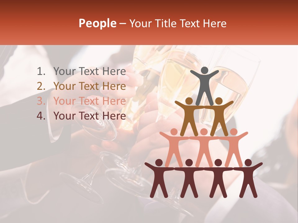 Cheers Human Event PowerPoint Template