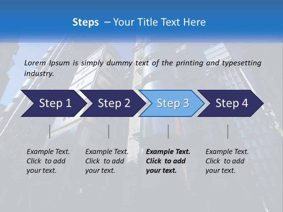 Financial Metropolis Engineer PowerPoint Template