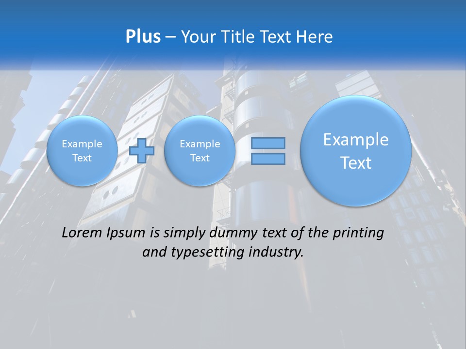Financial Metropolis Engineer PowerPoint Template