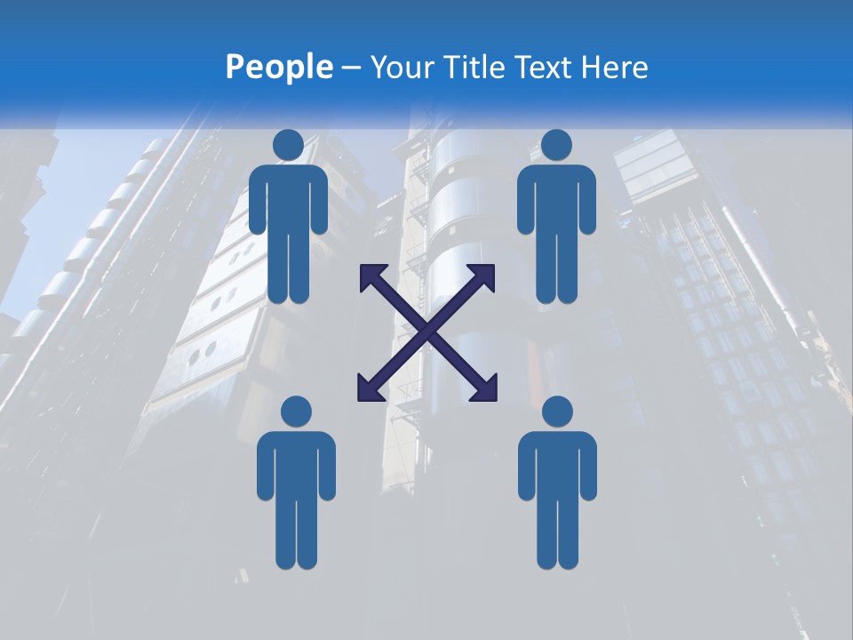 Financial Metropolis Engineer PowerPoint Template