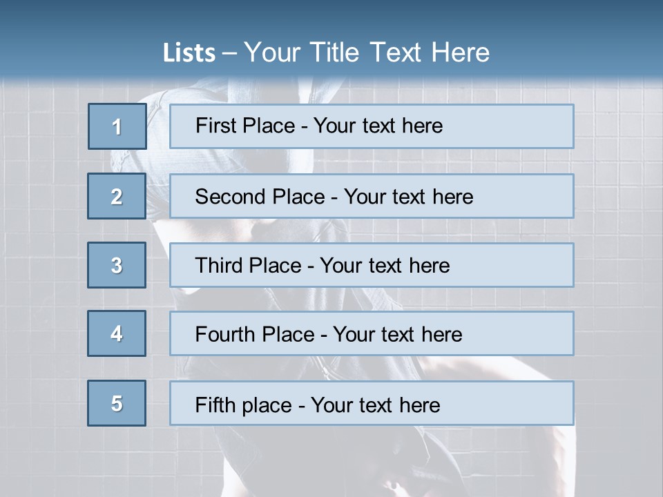 Flip Profile Hop PowerPoint Template