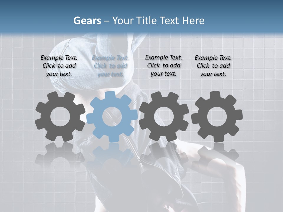 Flip Profile Hop PowerPoint Template