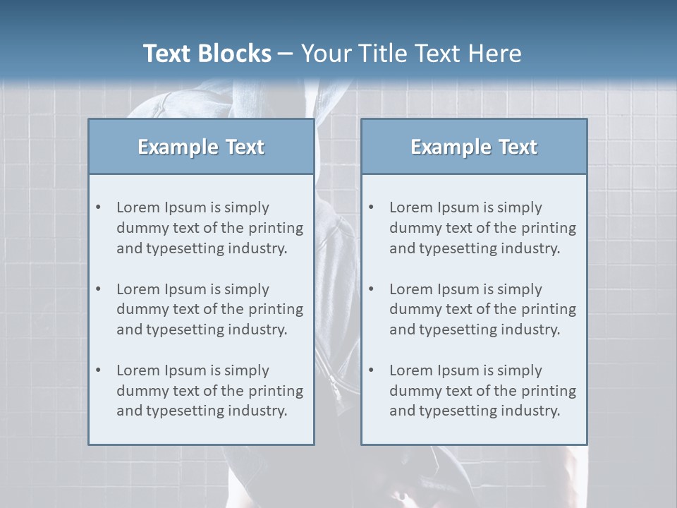Flip Profile Hop PowerPoint Template
