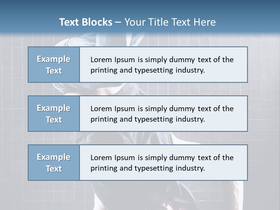 Flip Profile Hop PowerPoint Template