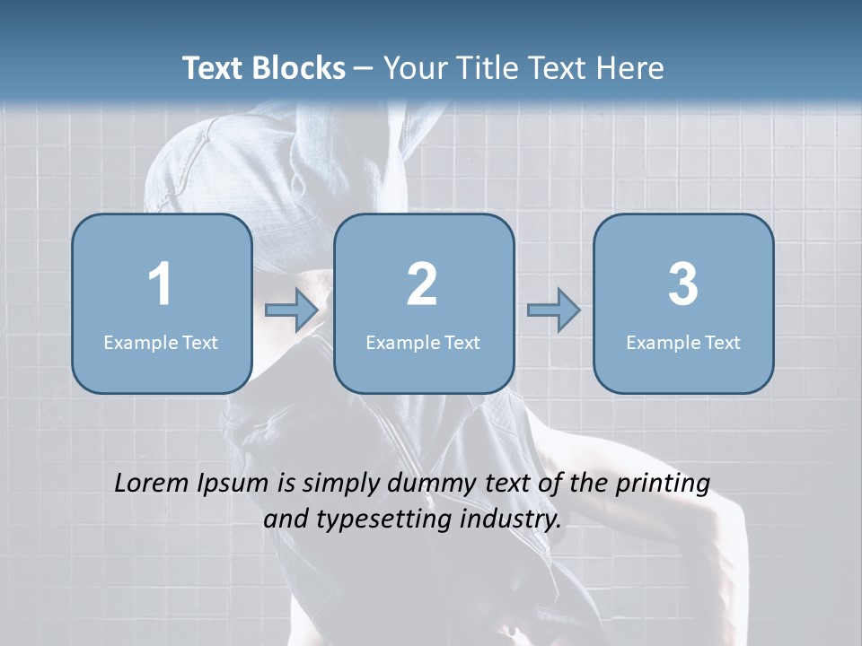 Flip Profile Hop PowerPoint Template