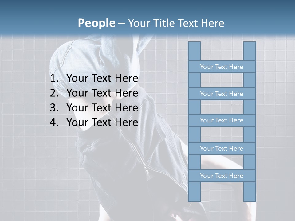 Flip Profile Hop PowerPoint Template