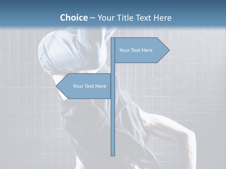 Flip Profile Hop PowerPoint Template