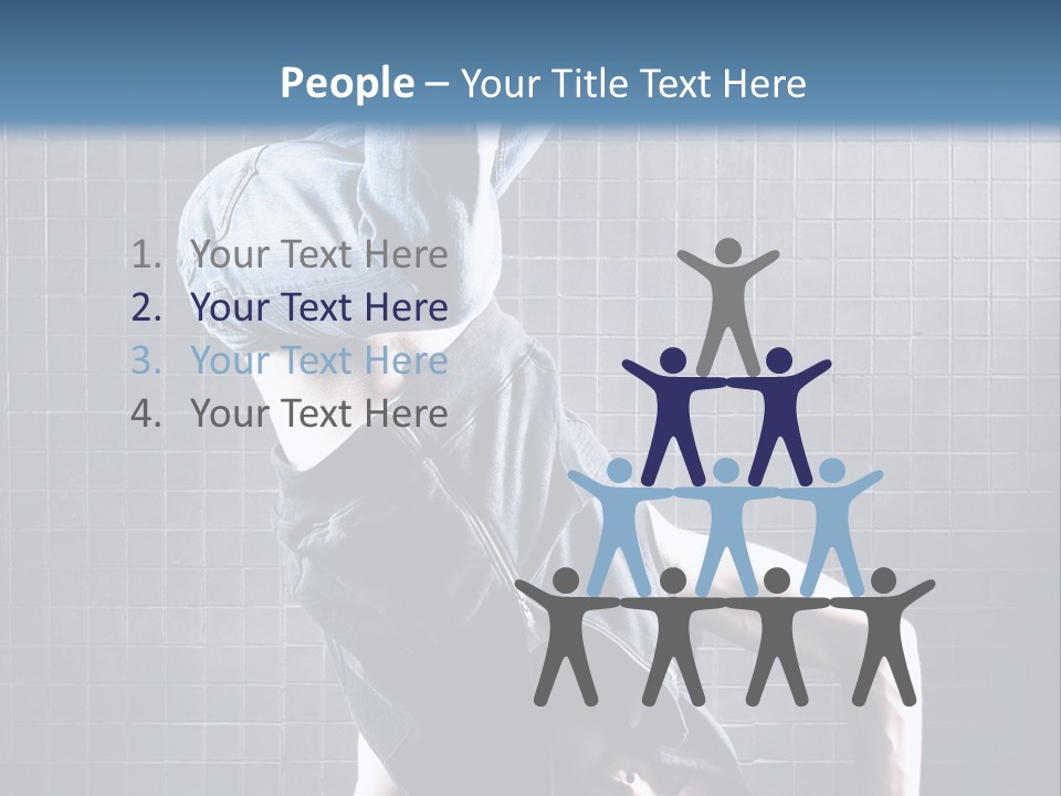 Flip Profile Hop PowerPoint Template