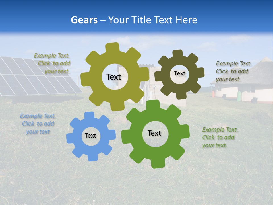 Nobody Equipment Power PowerPoint Template