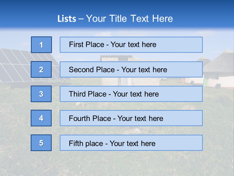 Nobody Equipment Power PowerPoint Template