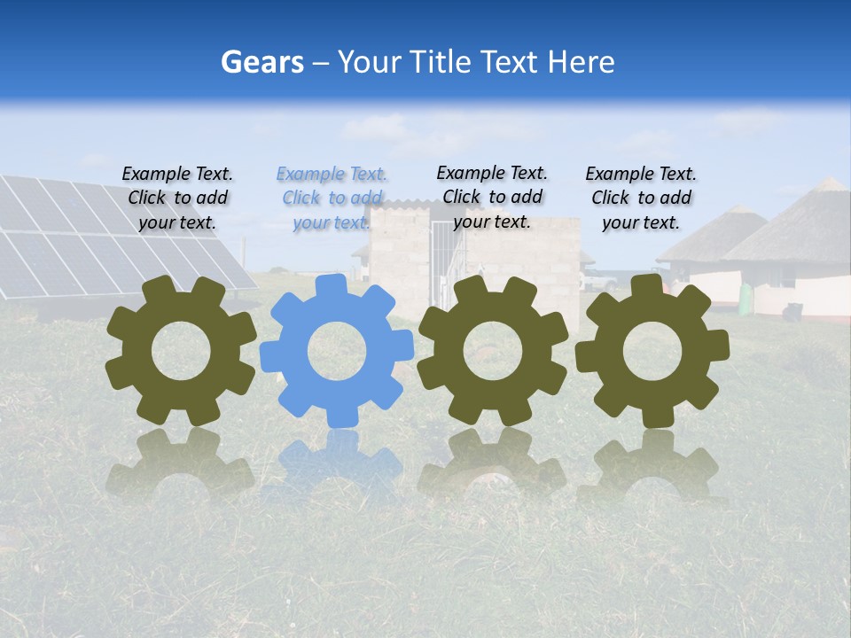 Nobody Equipment Power PowerPoint Template