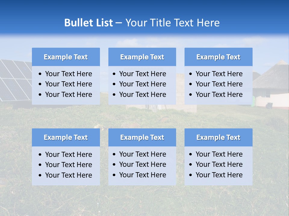 Nobody Equipment Power PowerPoint Template