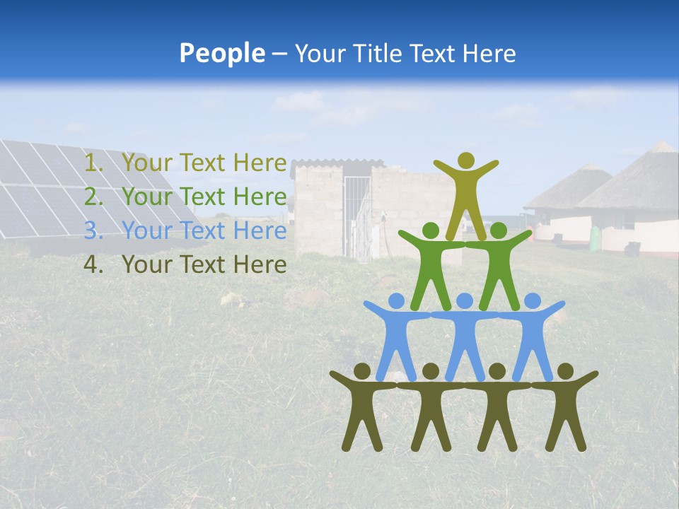 Nobody Equipment Power PowerPoint Template