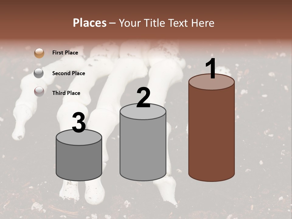 Skeleton Skeletal Discovered PowerPoint Template