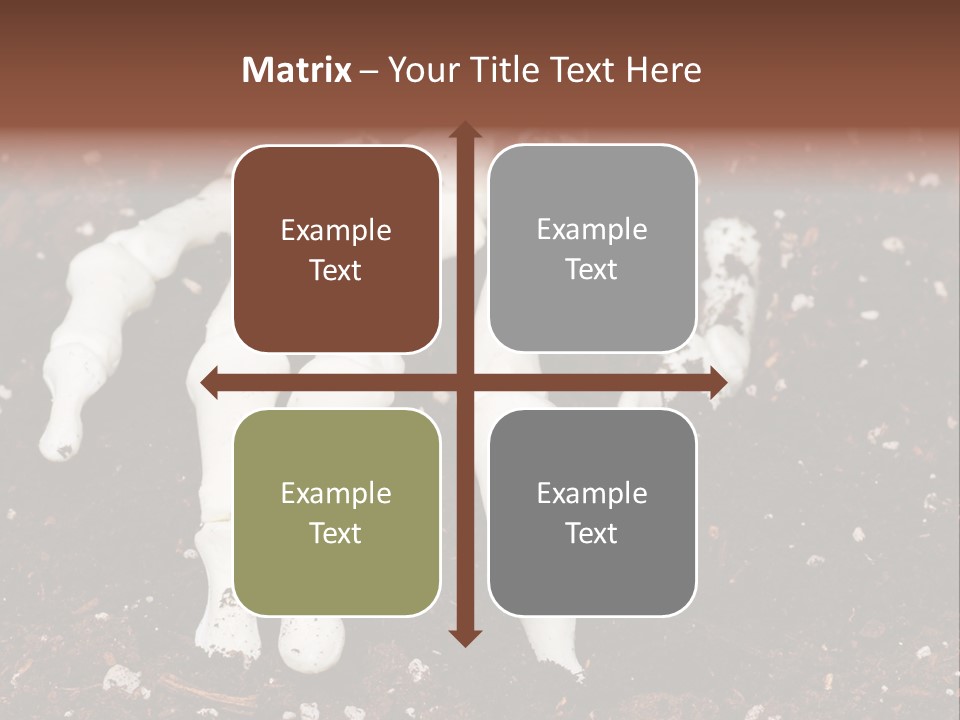 Skeleton Skeletal Discovered PowerPoint Template