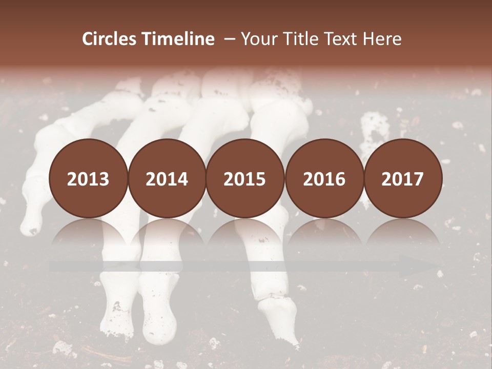 Skeleton Skeletal Discovered PowerPoint Template