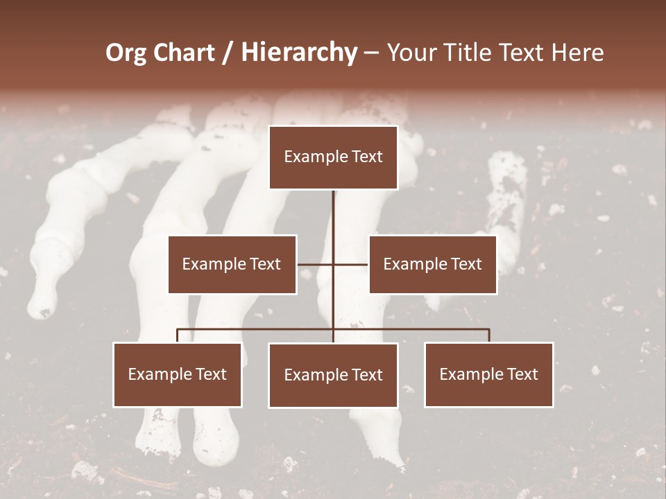 Skeleton Skeletal Discovered PowerPoint Template